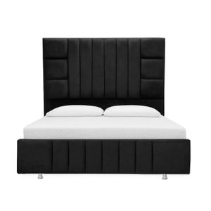 Cama Sencilla Fiora Negro