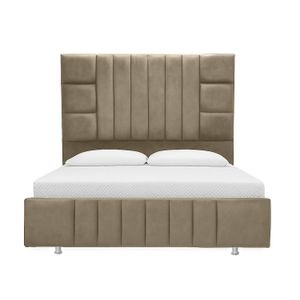 Cama Semidoble Fiora Taupe