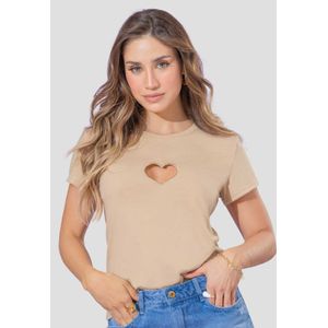 Camiseta Mujer Latte Atypical 111804