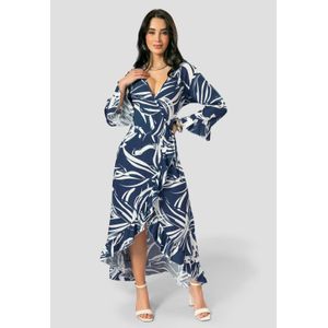 Vestido Largo Mujer Estampado Mp 112051