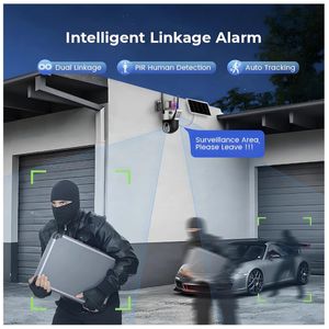 Cámara  Solar Wifi Doble TP-15 Exterior