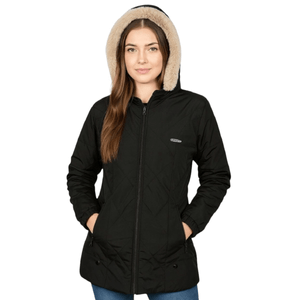 Chaqueta para Mujer GO Touch Magic con Capucha e Interior en Tela Ovejera Adhara Negro
