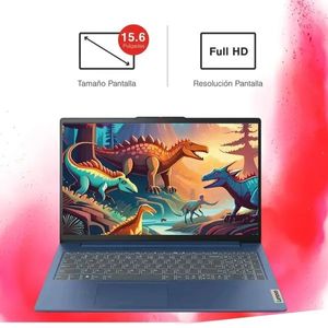 Computador Portatil Lenovo AMD Ryzen 5-7520U Ram 16GB - 512GB 15,6 Pulgadas - Azul