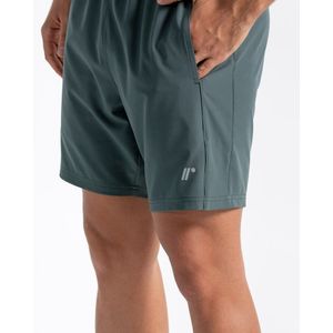 Pantaloneta Deportiva,  Color Verde  Para Hombre