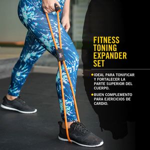 Set De Bandas Tubulares De Resistencia Everlast Multicolores