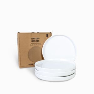 Plato kioto 17.7cm setx4