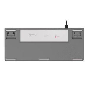 Teclado Gamer Mecánico Alambrico Logitech G515 TKL RGB Blanco