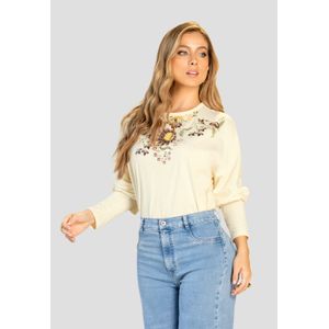 Blusa Mujer Crema Mp 112267
