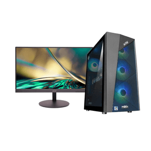 Computador GAMER Amd Ryzen 5 5600GT Rx7600 16Gb 512Gb - Monitor Acer 21.5