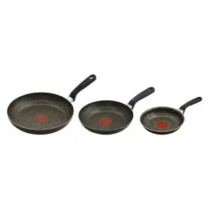 Set x 3 Sartenes 16, 20 y 24 cm Imusa Antiadherente Triforce Talent