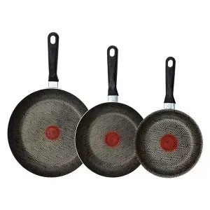 Set x 3 Sartenes 16, 20 y 24 cm Imusa Antiadherente Triforce Talent