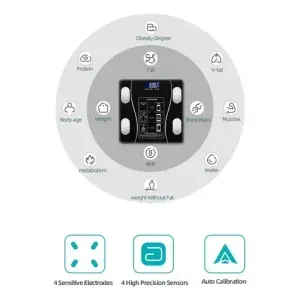 Bascula Electronica LED Peso Personal Sokany 180kg SK-19019