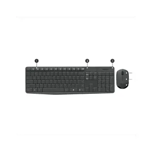 Combo de teclado y mouse Inalambrico Logitech MK235