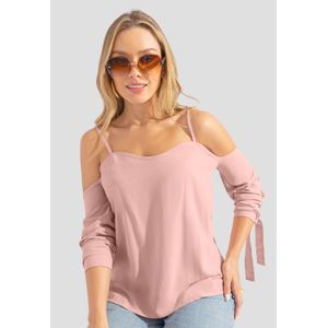 Blusa Mujer Rosa Polvo Mp 112318