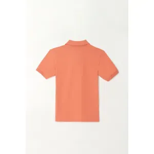 Polo clásica en tela piqué para niño