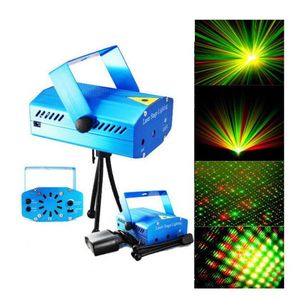 Proyector Luz Laser Audio Rítmica Multi Punto - Figuras de Navidad Discotecas Bar 1674