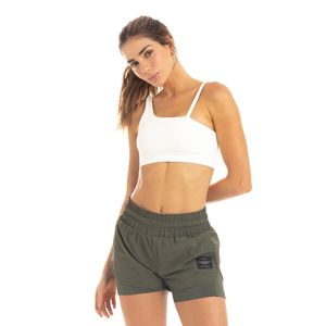 Top Asimétrico, Color Blanco Para Mujer