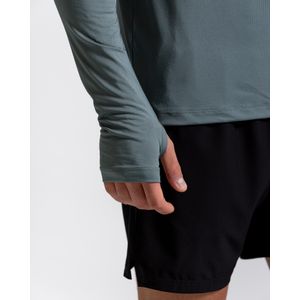 Camibuzo Legado Protección Uv, Color Verde  Para Hombre