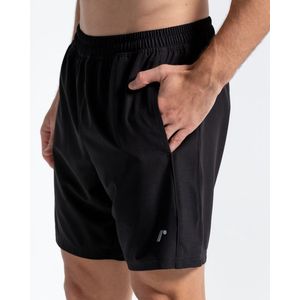 Pantaloneta Deportiva,  Color Negro  Para Hombre