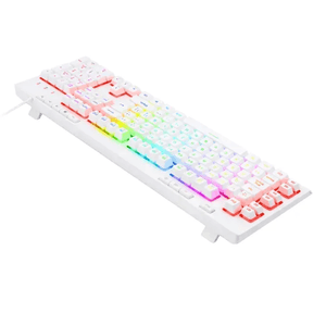 Teclado Redragon Shiva White K512w-Rgb Membrana Keyboard