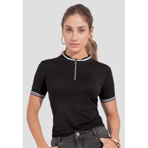 Blusa Mujer Negro Atypical 112507