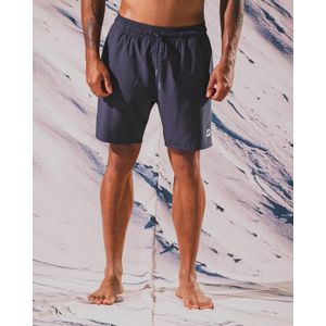 Pantaloneta De Playa,  Color Gris Oscuro  Para Hombre