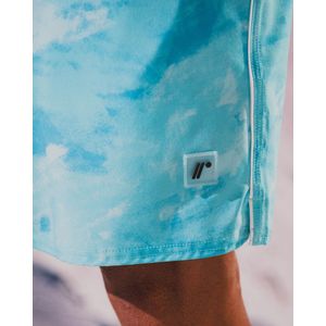 Pantaloneta De Playa,  Color Verde Agua Para Hombre