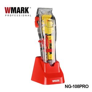 Maquina De Peluqueria Wmark NG108 Pro Profesional Recargable