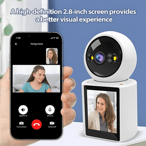 Camara De Seguridad Ip Wifi Para Bebes Full Hd Pantalla Digital