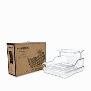 Escurridor doble blanco