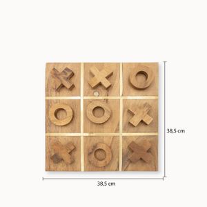 Juego Triqui en Madera