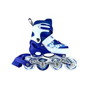 Patines En Linea Semiprofesionales Kit Onwheels Ajustables Con Protecciones Azul