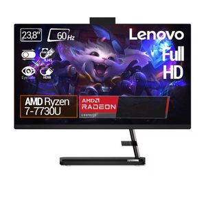 Computador AIO Lenovo Idea Centre 24ALC6 AMD Ryzen 7-7730U Ram 16GB - 512GB
