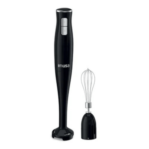 Licuadora de Mano Imusa Turbo Mix 2 en 1 Negro