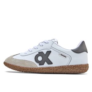 Tenis Infantil Ox by Brahma OB1847 Blanco Negro