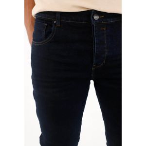 Jean Skinny tiro medio azul para hombre