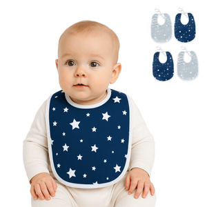 Set x4 baberos para bebé