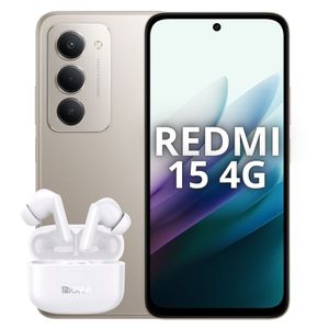 Celular Xiaomi Redmi 15 4G 256GB/8GB RAM - Dorado
