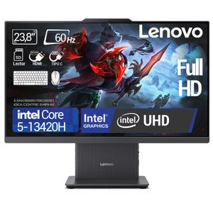 Computador AIO Lenovo 24IRH9 Intel Core i5-13420H Ram 8gb - 512GB SSD 23,8 Pulgadas FHD