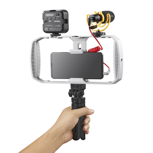 Kit de Video Godox VK1 para Smartphone Iluminación y Audio Profesional