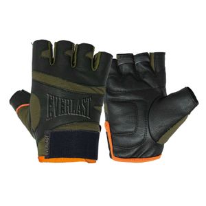 Guantes De Pesas Mask Everlast Negro Naranja