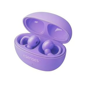 Audífonos esenses Bluetooth clip de oreja abierta con cancelación de ruido Ref. OWS-990-ENC Morado