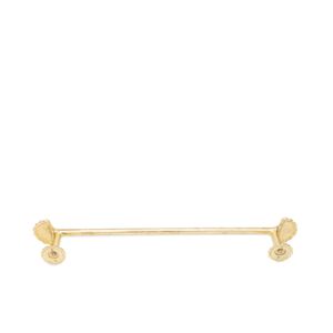 Soporte para toalla flor Brass 8x61x8 cm