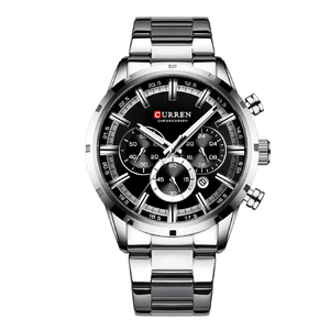 Reloj Curren 8355 En Acero De Lujo Casual Para Hombre