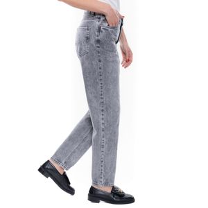 Black Denim Mom Fit Jeans