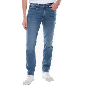Fremont/Regular Fit Jeans Tono Medio Con Desgastes