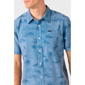 Camisa Manga Corta Relaxed Fit Traveler Traverse Upf 50 Hombre