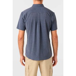 Camisa Manga Corta Standard Fit Traveler Traverse Stripe Upf 50 Hombre