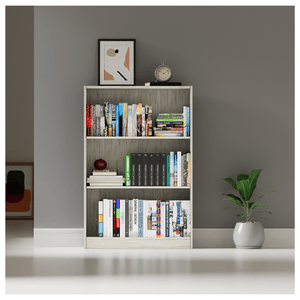 Mueble Biblioteca 3 Entrepaños 90cm X 60cm X 30cm Pino