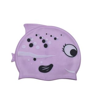 Gorro Piscina para Niños Cool Pool Party Rosado en Silicona Toy Logic